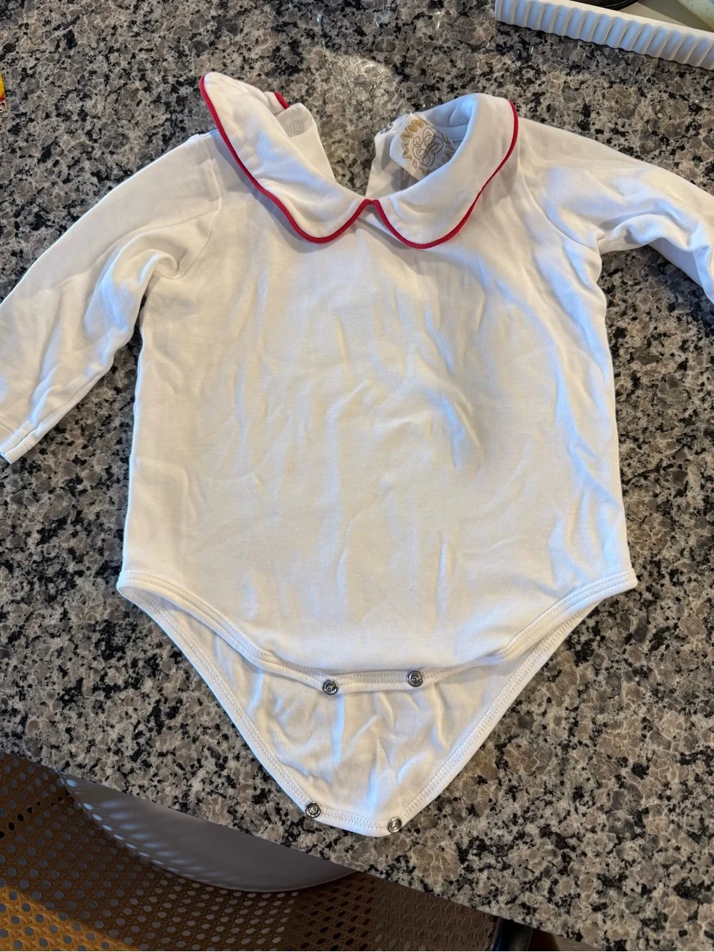 TBBC Collared onesie